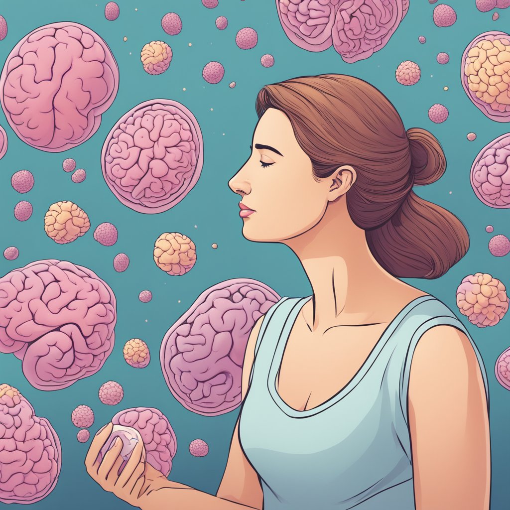 probiotic gut brain connection anxiety women